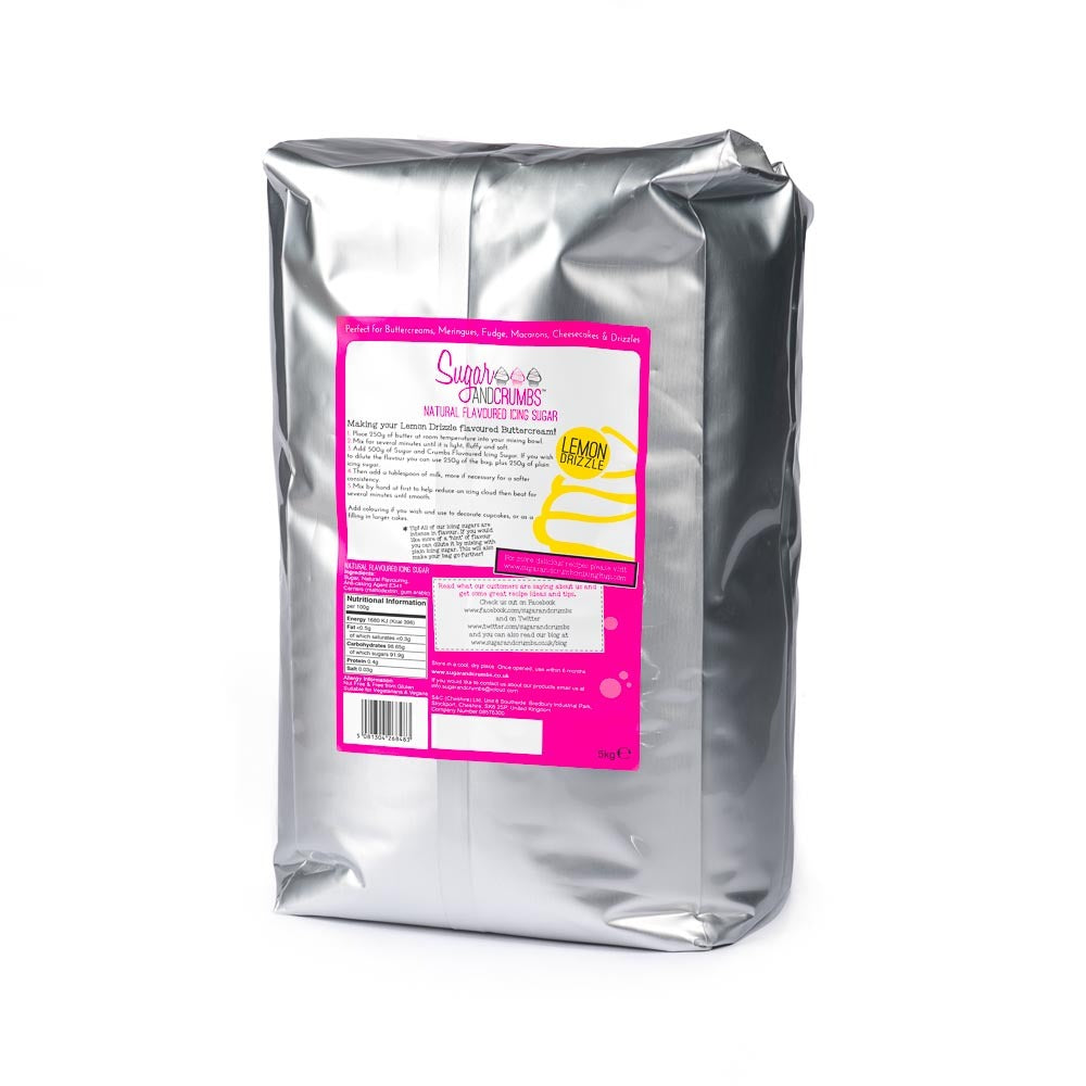 Lemon Drizzle - Flavoured Icing Sugar 5kg