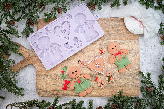 Gingerbread Cookie Silicone Mould