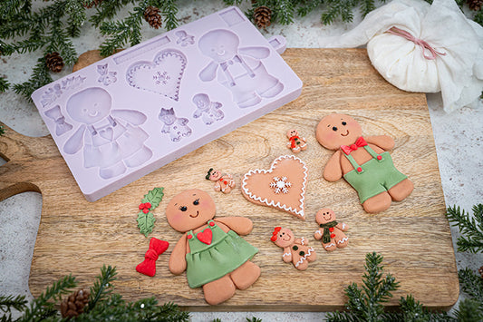 Gingerbread Cookie Silicone Mould