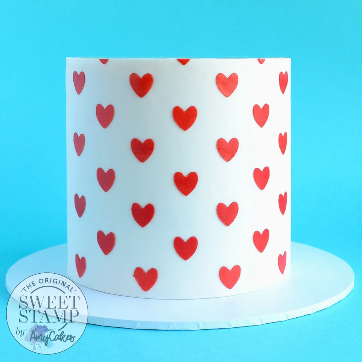 SweetStamp Stencil - Heart Pattern