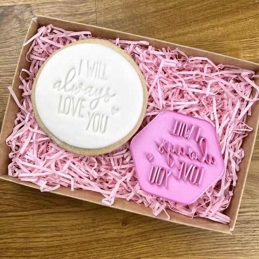 LissieLou ‘I Will Always Love You’ Cookie Stamp
