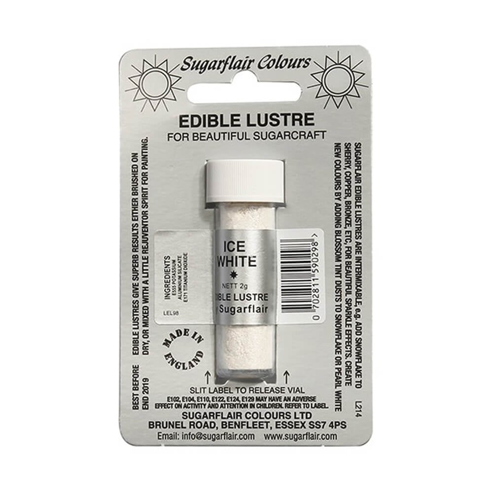 SUGARFLAIR - Edible Lustre Dusting Colours 2g (36 Colours)