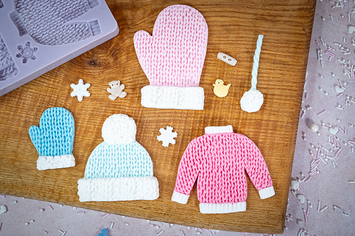 Knitwear Cookie Silicone Mould