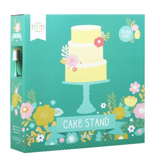 Cake stand- Mint