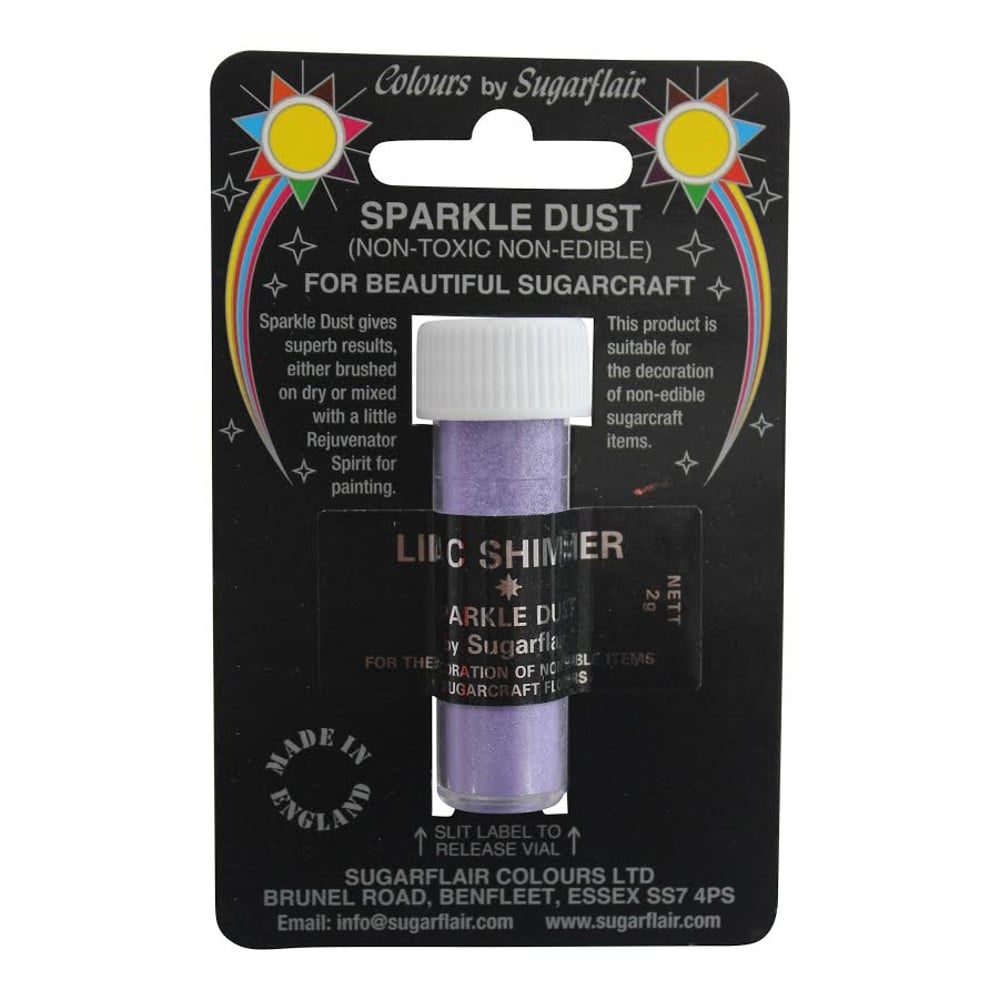 SUGARFLAIR (5 Colours) - Non-Toxic Sparkle Dust 2g