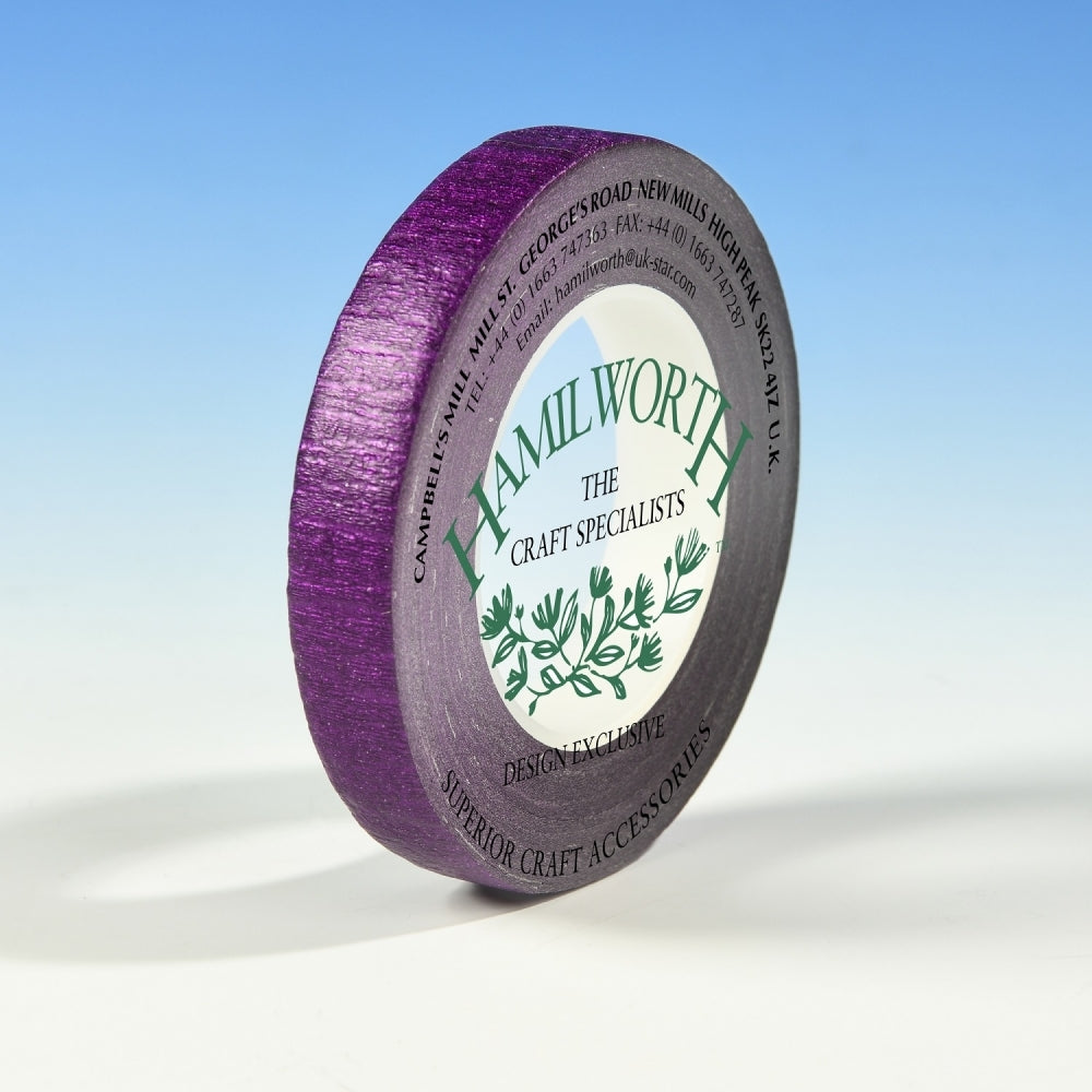 HAMILWORTH Metallic  Florist Tapes - 12mm x 27m