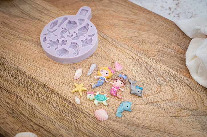 Miniature Mermaid Silicone Mould