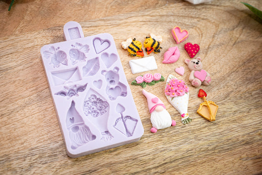 Miniature Valentines Silicone Mould