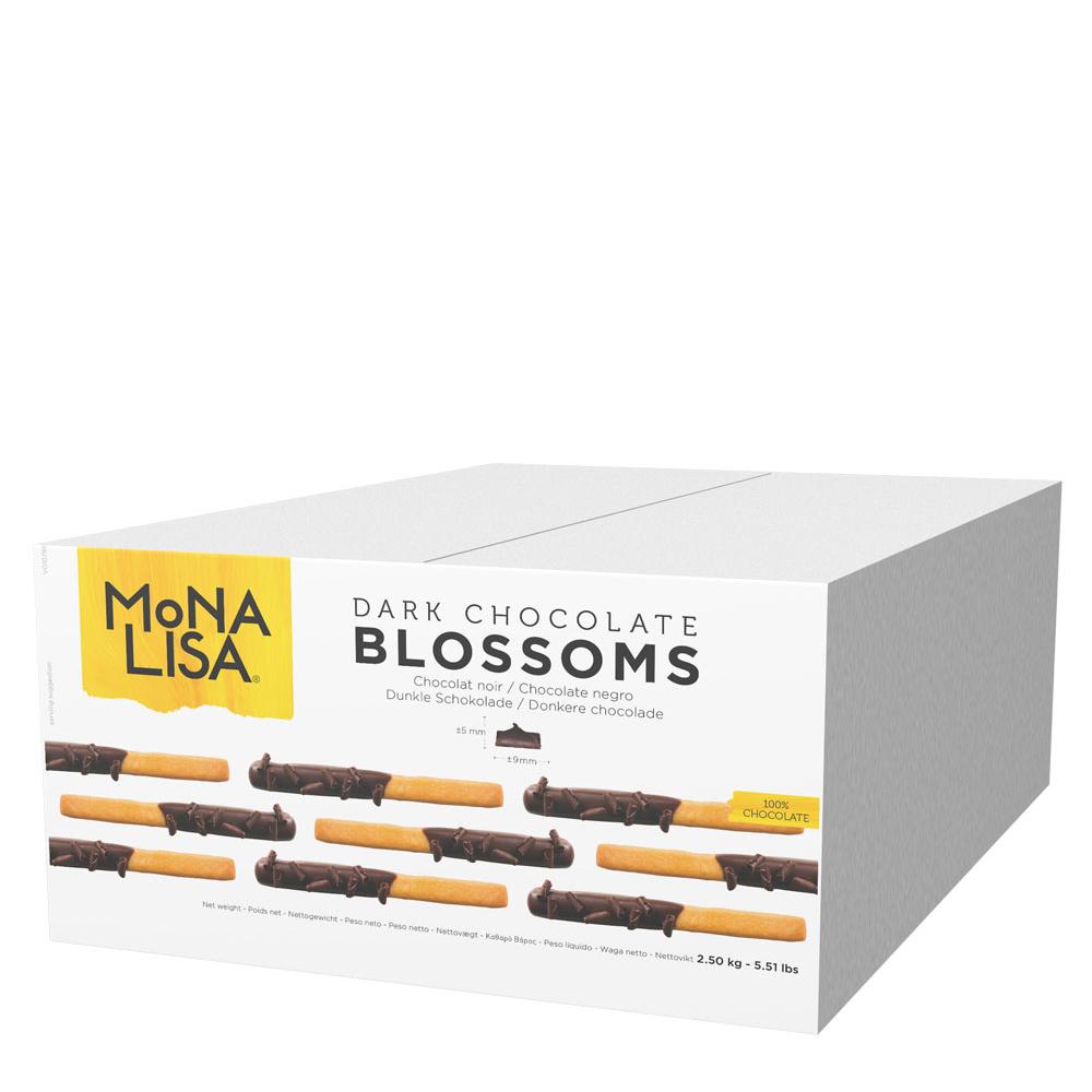 MONA LISA Dark Chocolate Blossom Curls 2.5kg