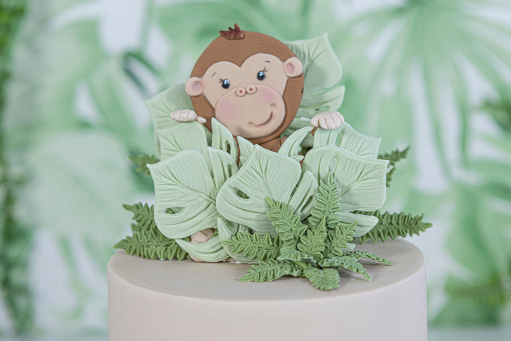 Monkey - Safari Faces Silicone Mould