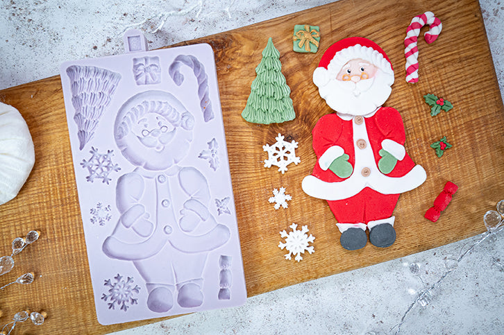 Mr Claus Silicone Mould