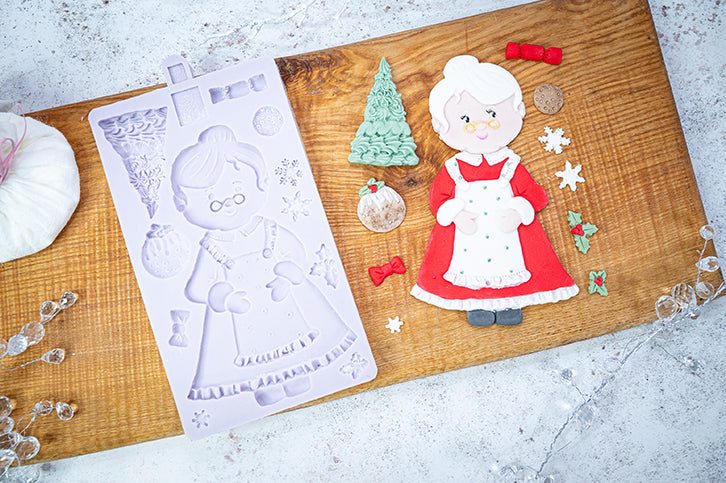 Mrs Claus Silicone Mould