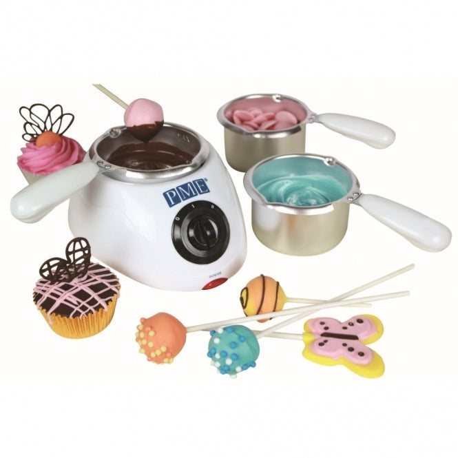 PME Electric Chocolate Melting Machine With Three Pots