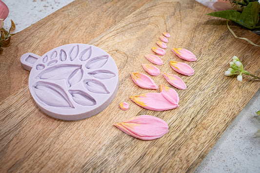 Palette Knife Petals Silicone Mould