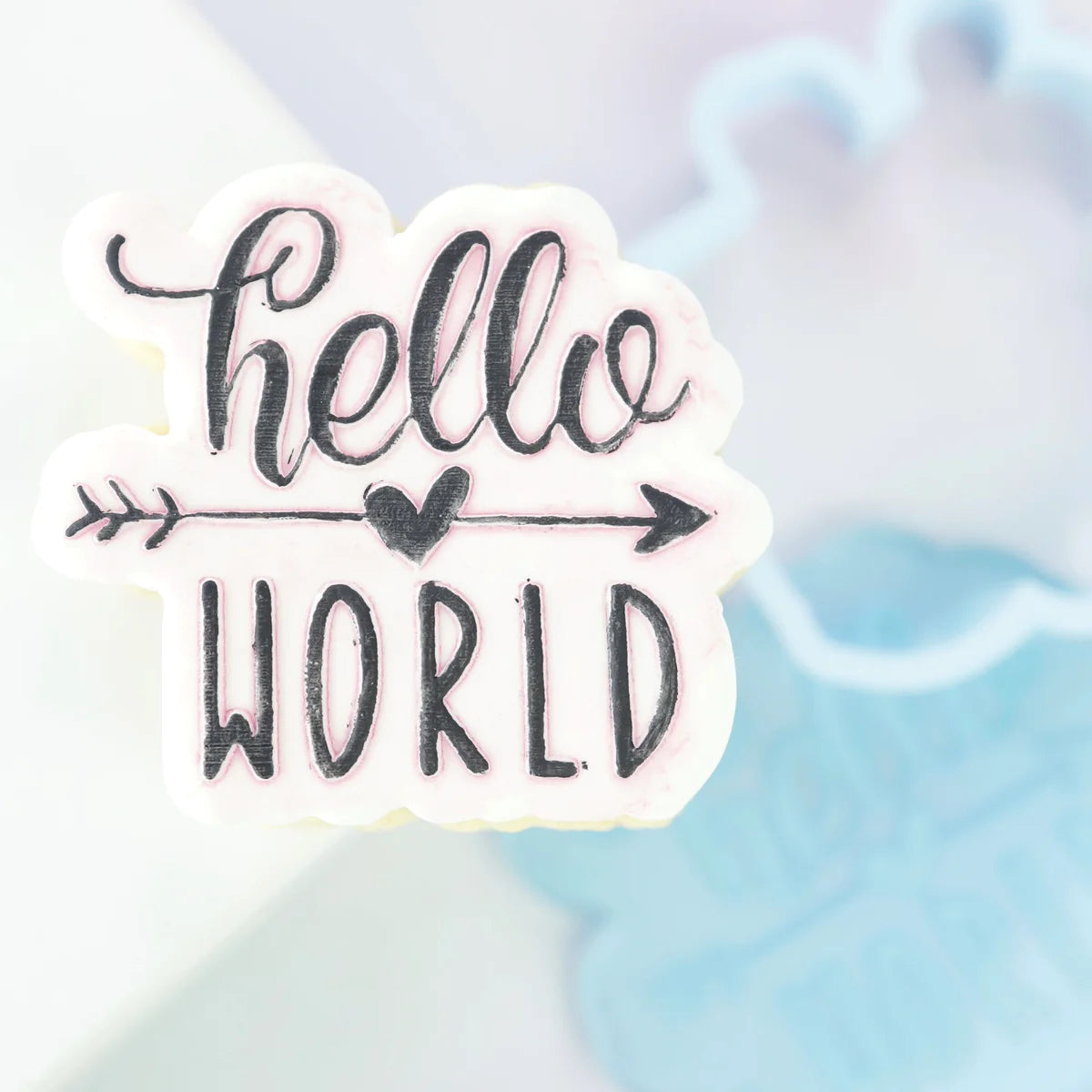 OUTboss STAMP N CUT - Hello World