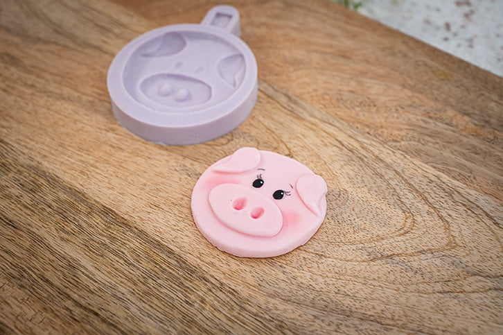 Pig - Farm Faces Silicone Mould