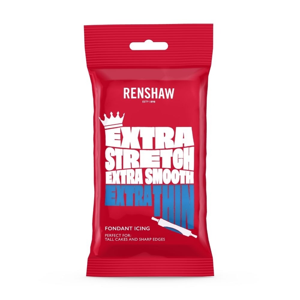 RENSHAW - Blue Extra Ready to Roll Fondant Icing