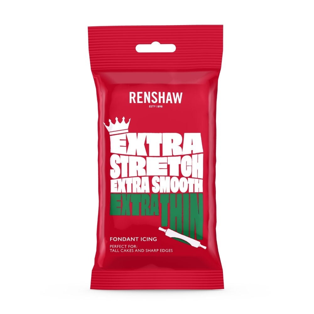 RENSHAW - Green Extra Ready to Roll Fondant Icing