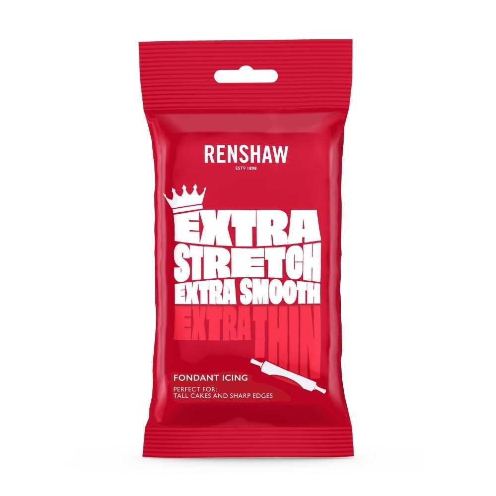 RENSHAW - Red Extra Ready to Roll Fondant Icing