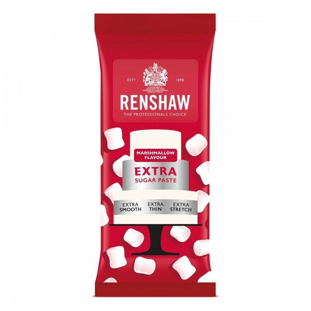 RENSHAW - White Marshmallow Extra Ready To Roll Icing 1kg