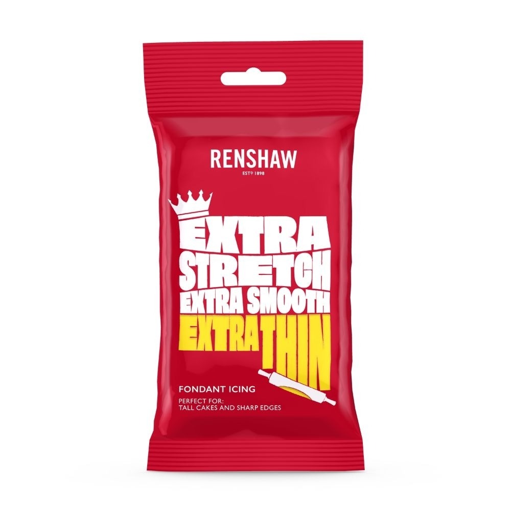 RENSHAW - Yellow Extra Ready to Roll Fondant Icing