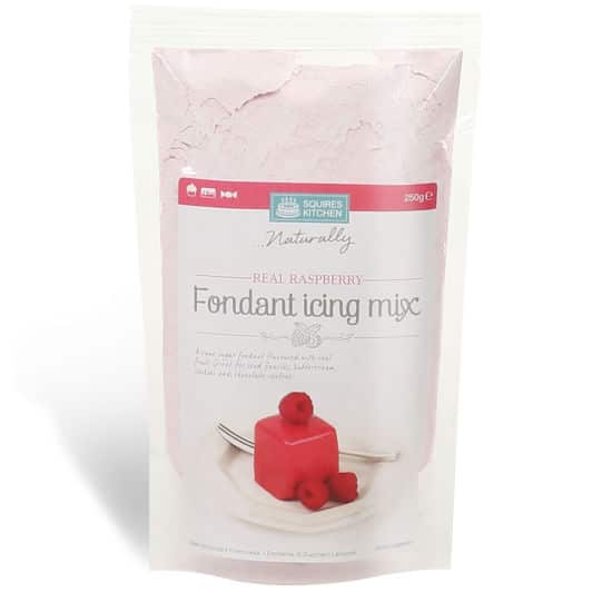 Squires Kitchen - Naturally Flavoured Fondant Icing Mix 250g