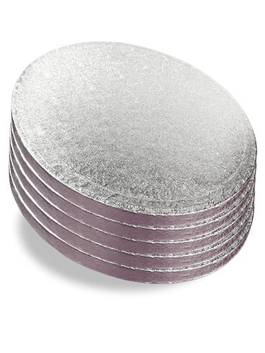 5 PACK CAKE DRUMS - SILVER