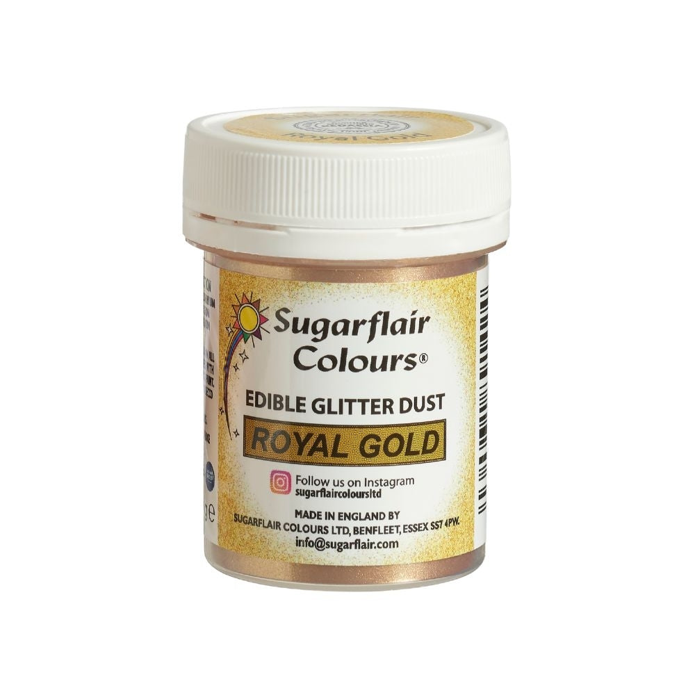 SUGARFLAIR - Edible Glitters Dust 10g (6 Colours)