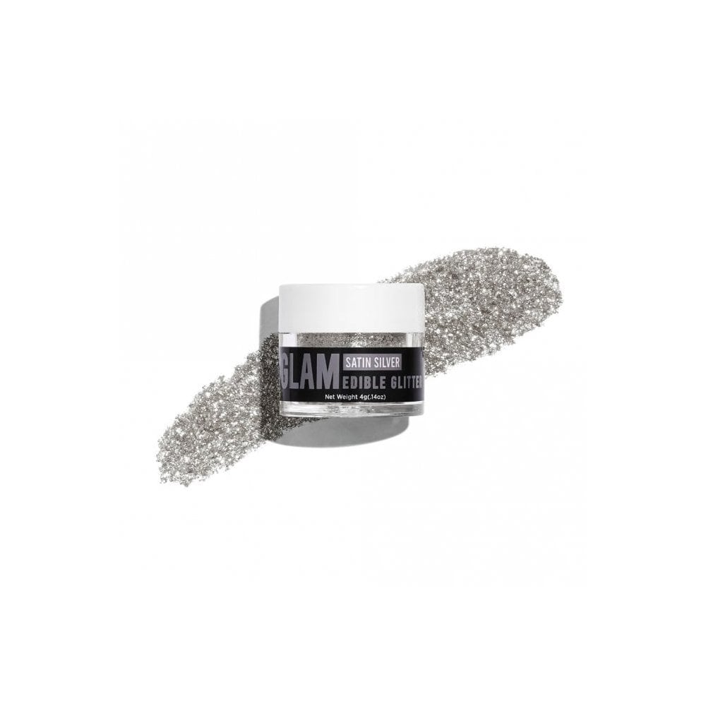 Satin Silver - Edible Deluxe Glitter