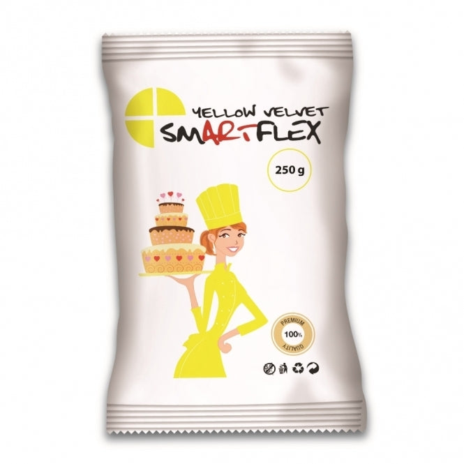 SMARTFLEX - Yellow Velvet Sugarpaste