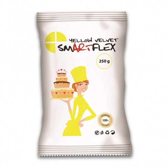 SMARTFLEX - Yellow Velvet Sugarpaste