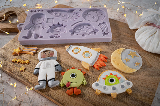 Space Cookie Silicone Mould