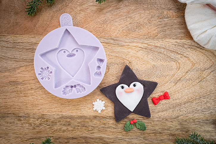 Star Penguin Silicone Mould