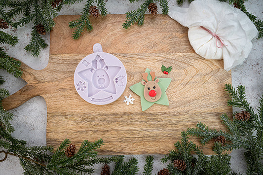 Star Reindeer Silicone Mould