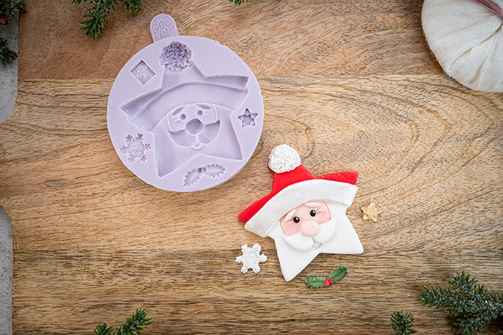 Star Santa Silicone Mould