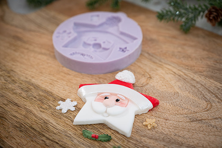 Star Santa Silicone Mould