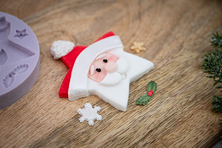 Star Santa Silicone Mould