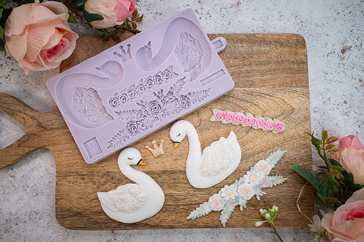 Swan Cookie Silicone Mould