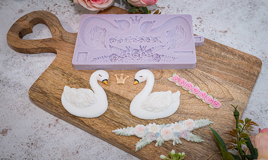 Swan Cookie Silicone Mould