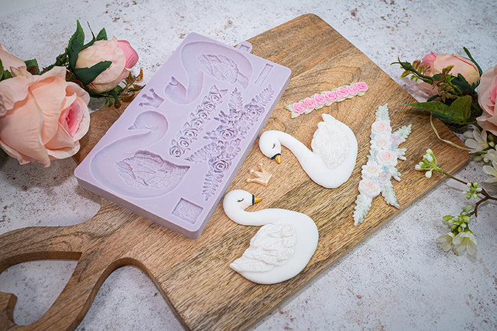 Swan Cookie Silicone Mould