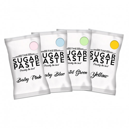 THE SUGAR PASTE - Easter Sugarpaste Bundle - Set of 4 Colours