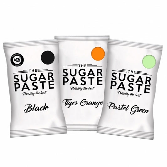 THE SUGAR PASTE - Halloween Sugarpaste Bundle - Set of 3 Colours
