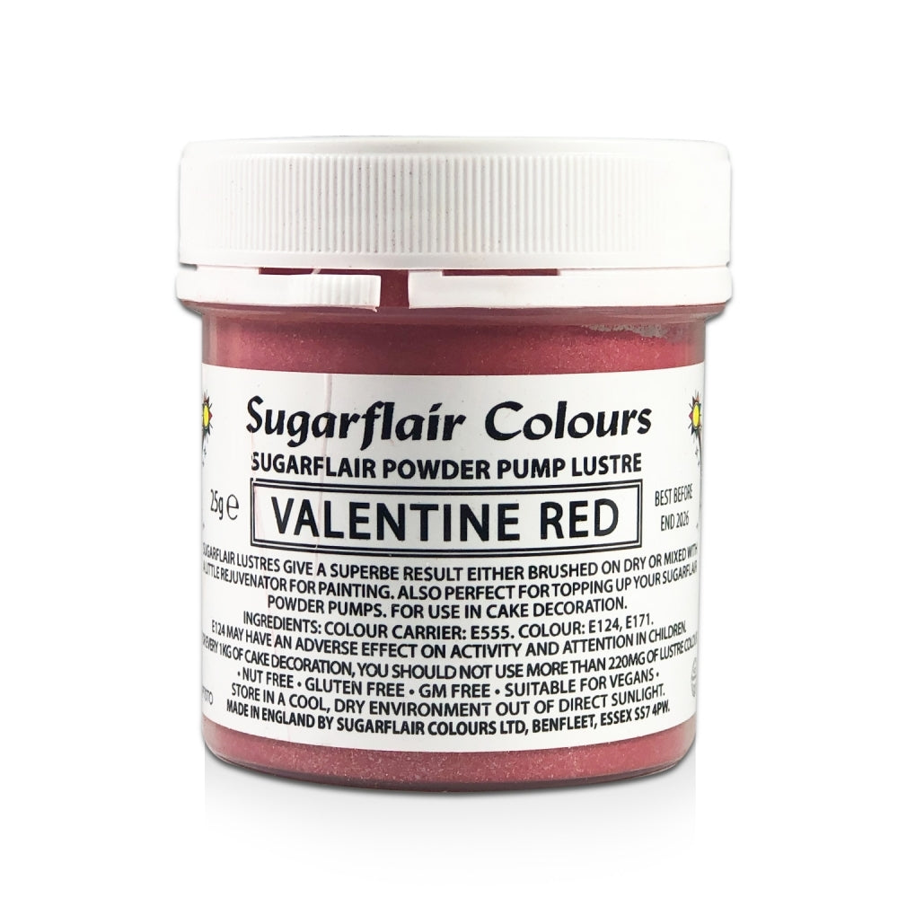 Valentine Red - Powder Pump Lustre Refill 25g