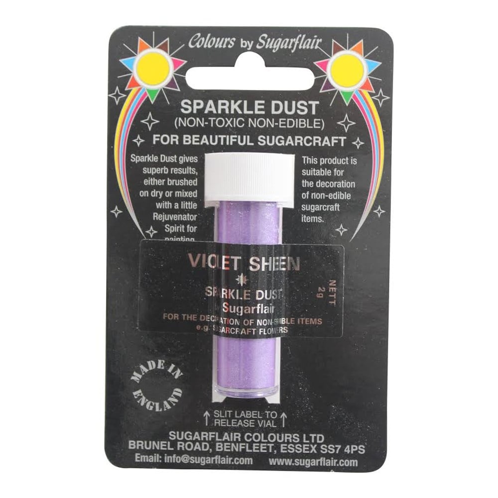 SUGARFLAIR (5 Colours) - Non-Toxic Sparkle Dust 2g