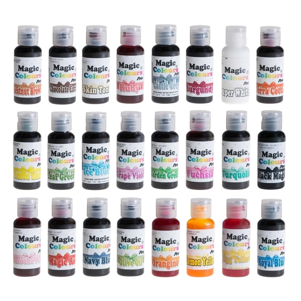 MAGIC COLOURS - Pro Gel Colourings