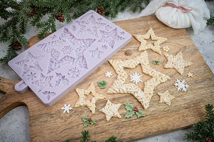 Wicker Stars Silicone Mould