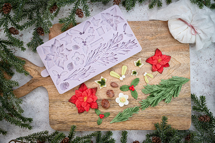 Winter Wreath Silicone Mould