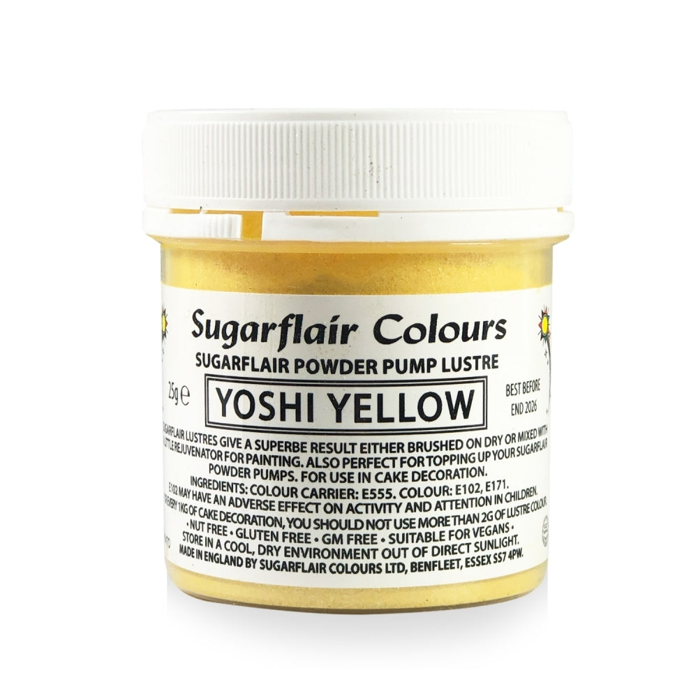 Yoshi Yellow - Powder Pump Lustre Refill 25g