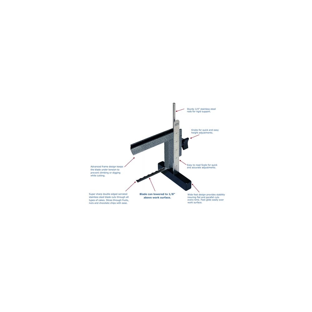 AGBAY 20" Single Blade Advanced Cake Leveller