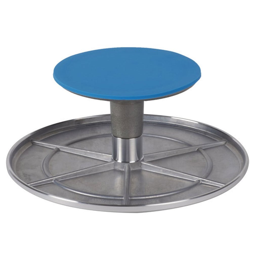 ATECO:  12" Revolving Aluminum Cake Stand